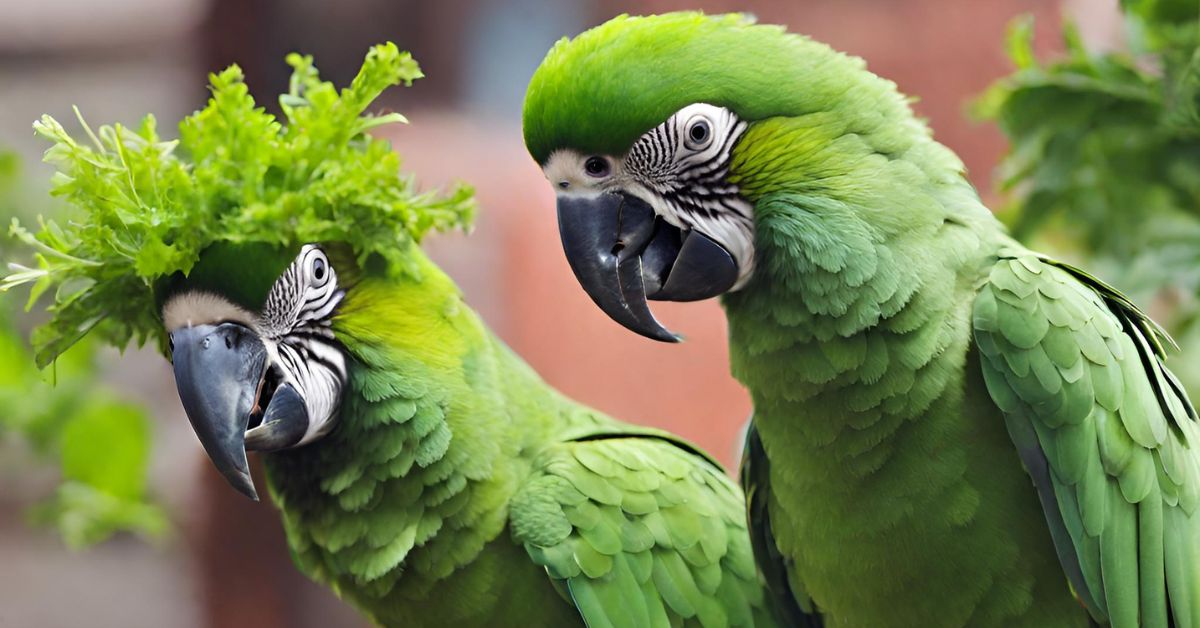 can parrots eat arugula